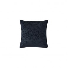 William Morris Strawberry Thief Embossed Prussian Blue Cushion