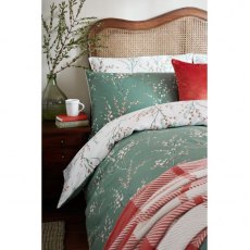 Laura Ashley Pussy Willow Fern Green Bedding