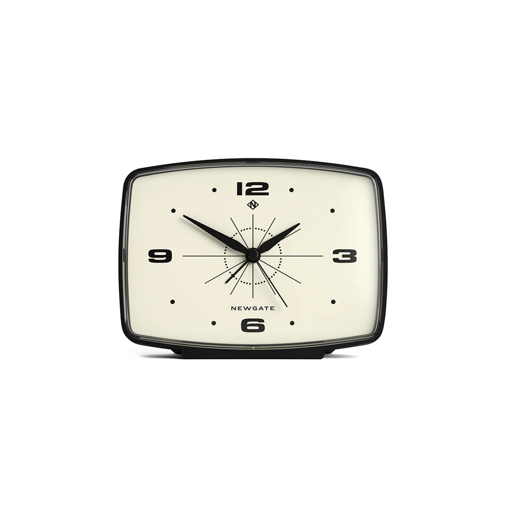 Newgate Brooklyn Alarm Clock | Black