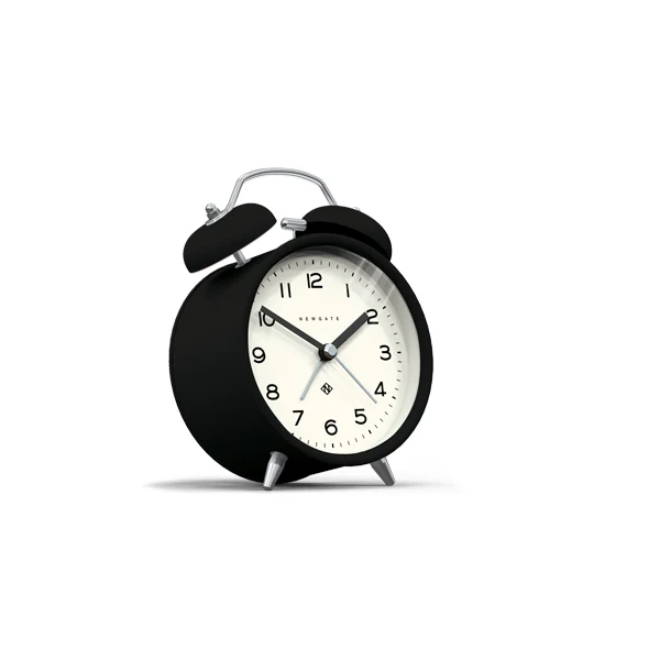 Newgate Echo Alarm Clock | Black