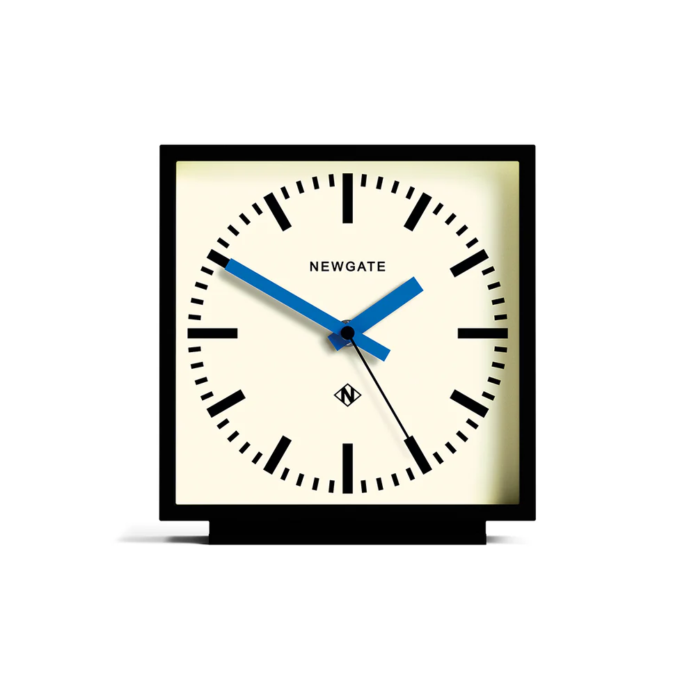 Newgate Amp Mantel Clock | Black / Blue