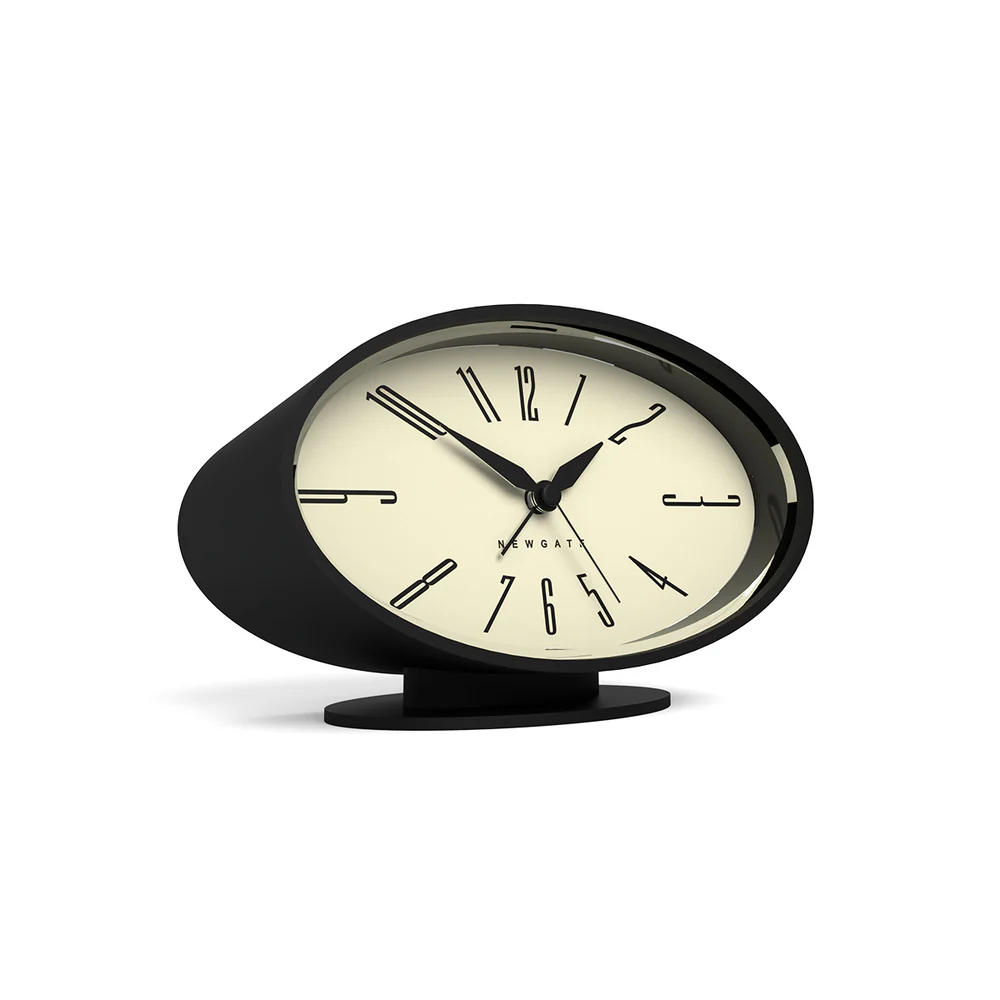 Newgate Ronnie Alarm Clock | Black