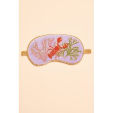 Powder Luxury Lavender Velvet Eye Mask - Lobster Buddies Lavender