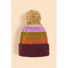 Powder Lilia Bobble Hat  - Vintage Mix