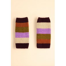 Powder Lilia Wrist Warmers - Vintage Mix