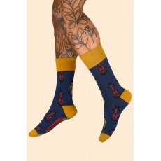 Powder Men's Grand Prix Socks - Blue