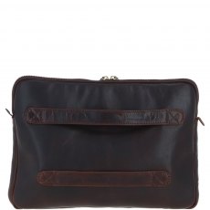 Ashwood Leather Men's Laptop Sleeve Brown PL42