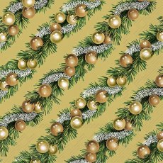 IHR Christmas Garland Gold Napkins