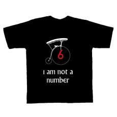 The Prisoner I Am Not A Number With No.6 Logo T-Shirt