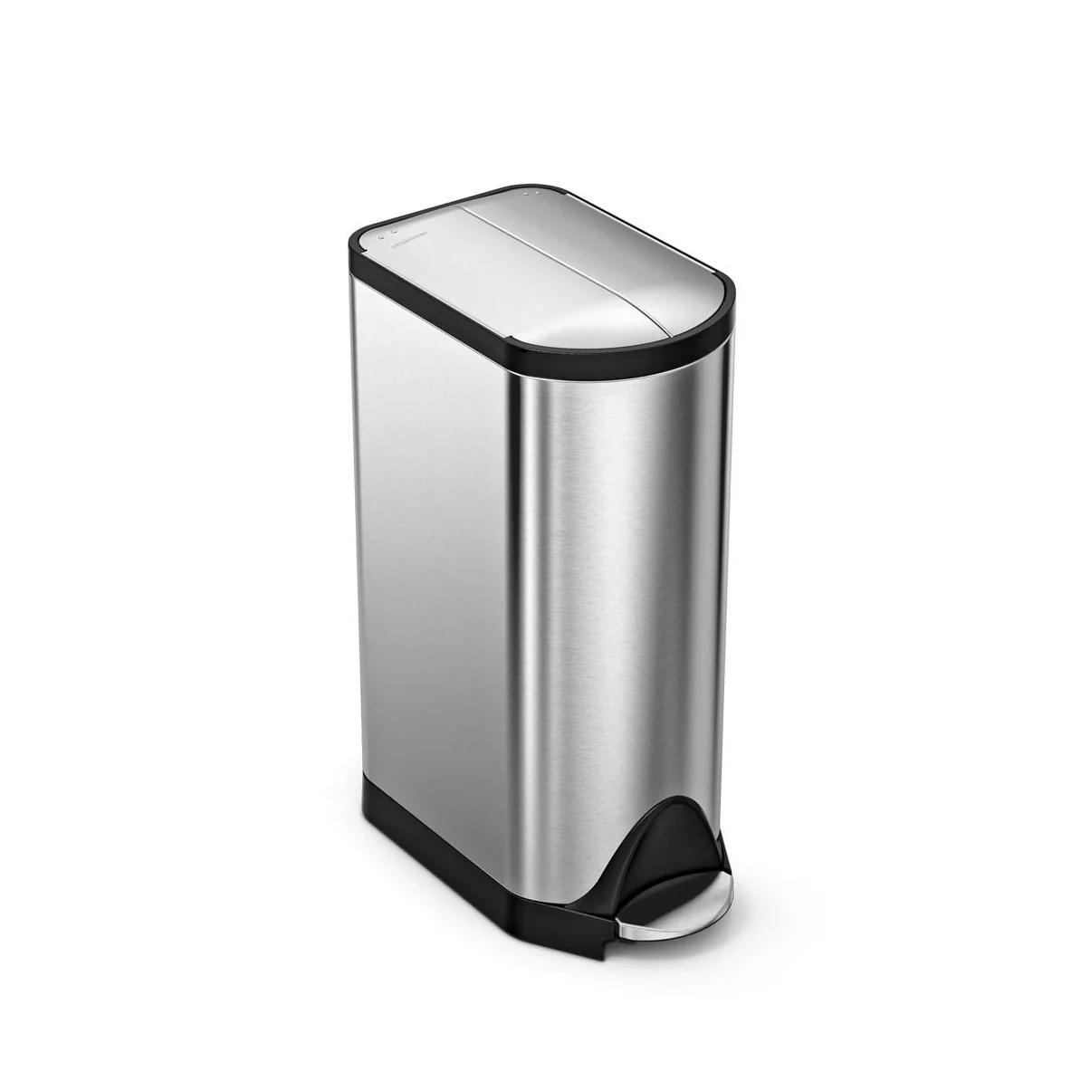 Simple Human Butterfly Pedal Bin 30L - Brushed Stainless Steel