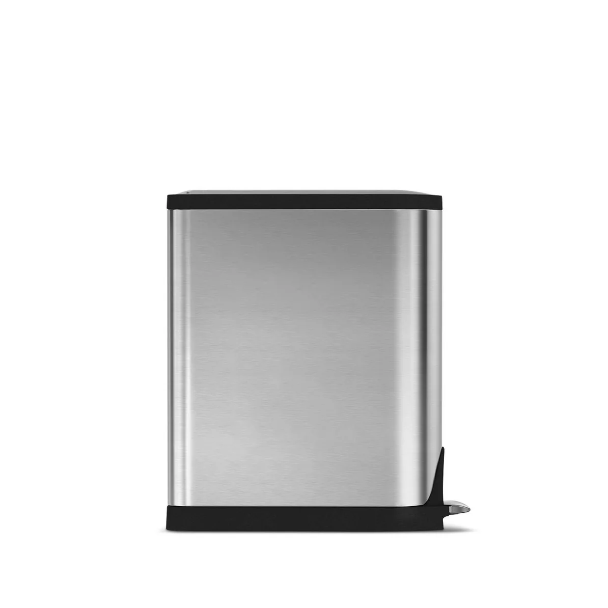 Simple Human Butterfly Pedal Bin 45L - Brushed Stainless Steel