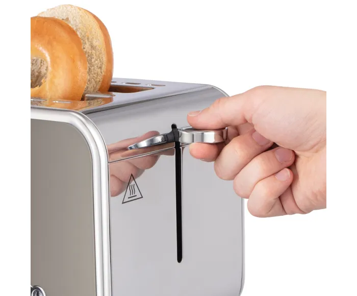 Rusell Hobbs Distinction 2 Slice Toaster Titanium