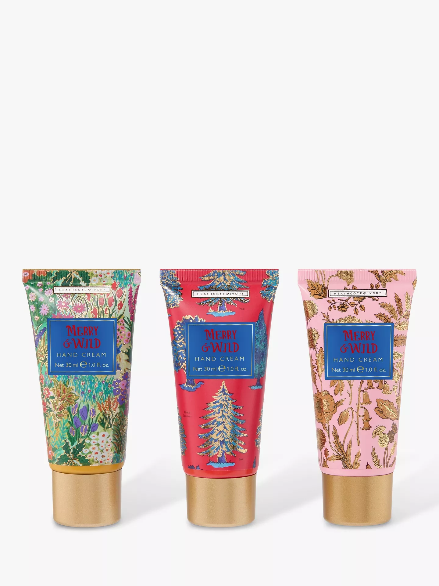 Heathcote & Ivory Merry & Wild Hand Creams 3 Pack