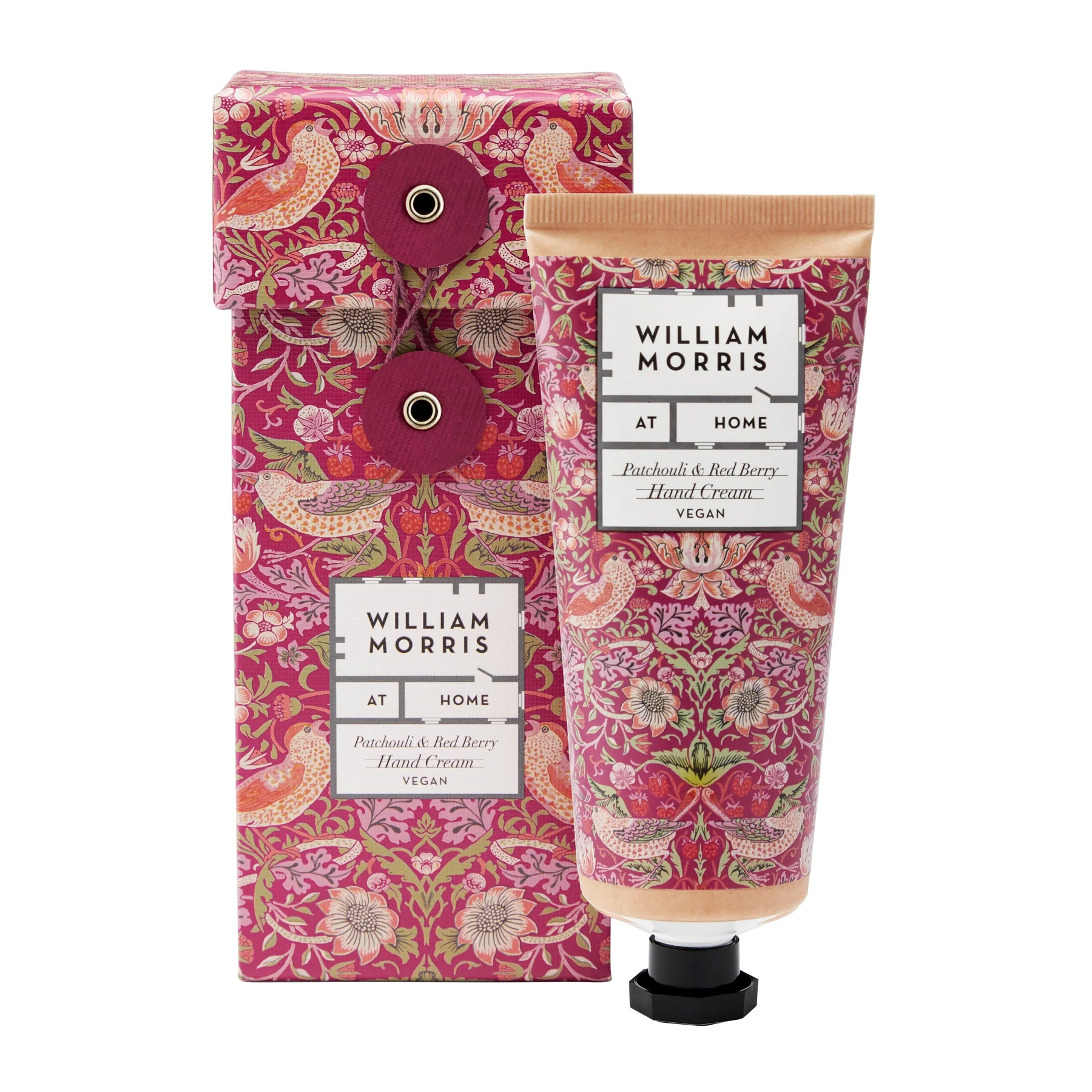 William Morris At Home Strawberry Thief Hand Cream 100ml