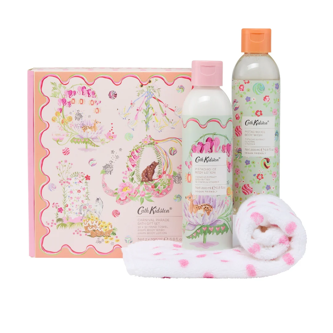 Cath Kidston Carnival Parade Bath Gift Set