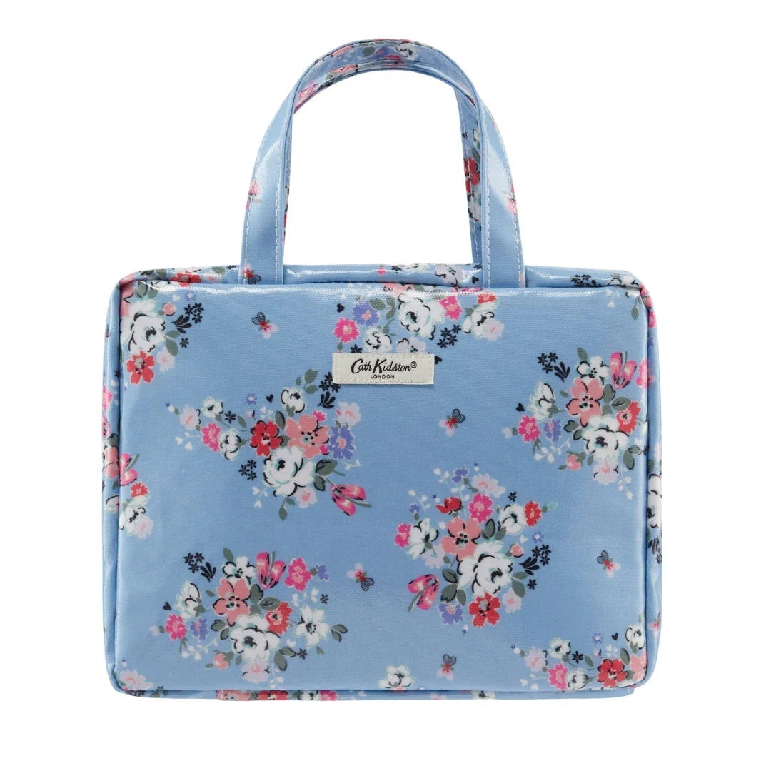 Cath Kidston Two Part Wash Bag With Handles Clifton Rose