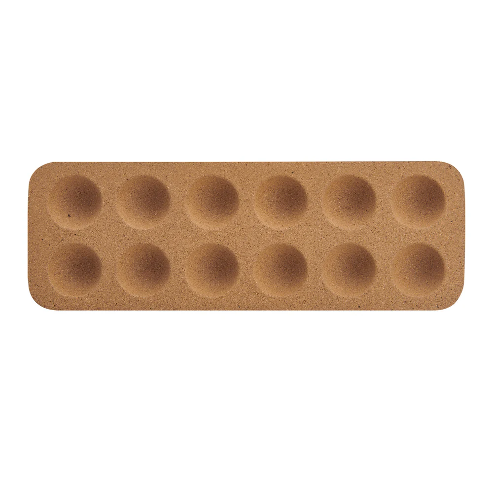 KitchenCraft Idilica Cork Egg Holder KitchenCraft Idilica Cork Egg Holder