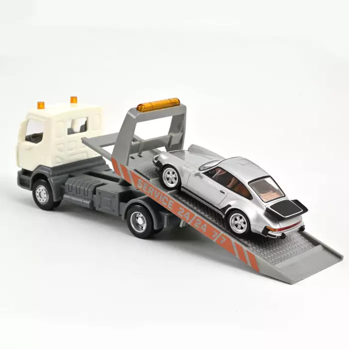 Norev Breakdown Truck Plastigam & Porsche 911 Jet Car Set 1:43