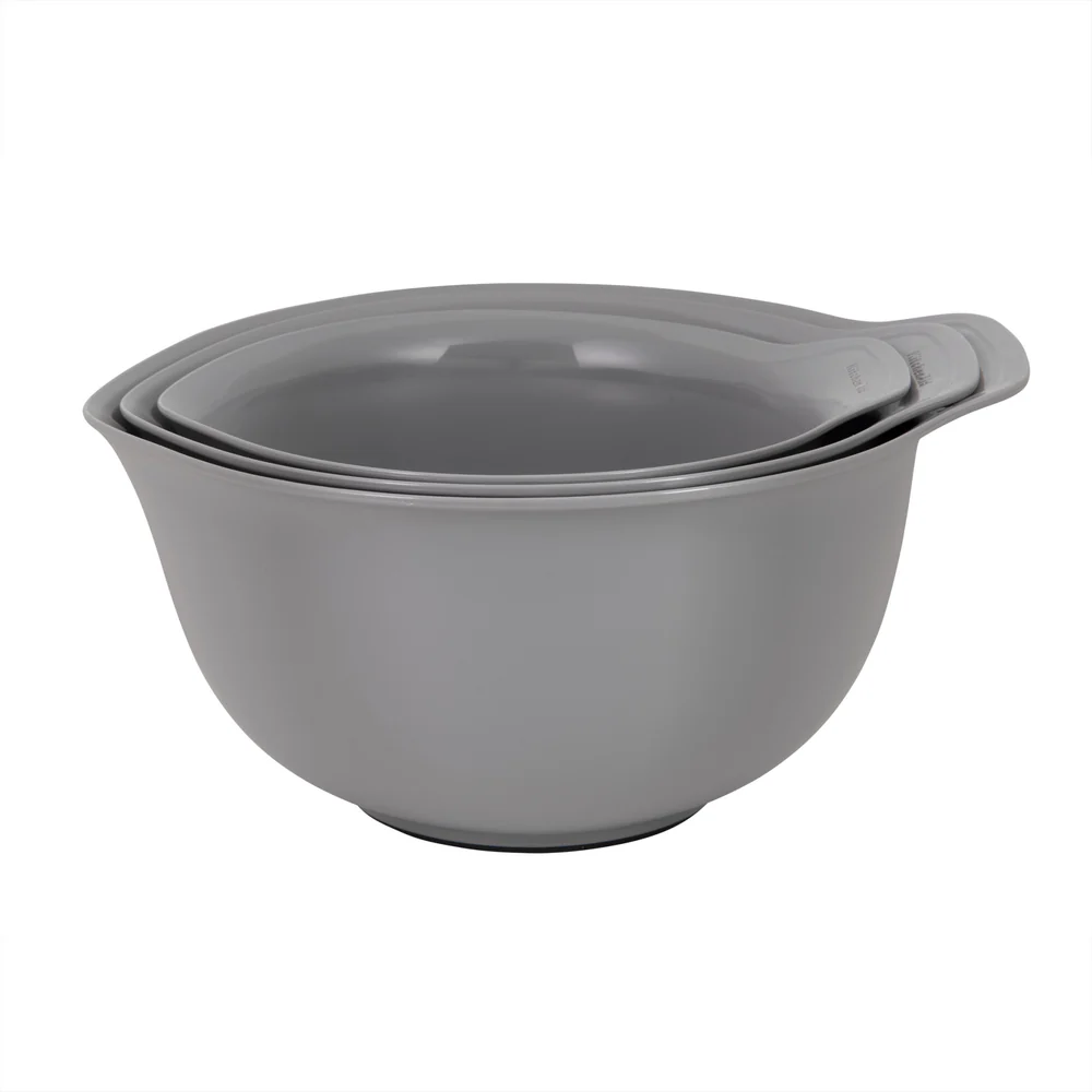 KitchenAid 3pc Nesting Mixing Bowl Set - Charcoal Grey KitchenAid 3pc Nesting Mixing Bowl Set - Charcoal Grey