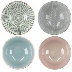 KitchenCraft Bowls Set of 4 - Floral Design KitchenCraft Bowls Set of 4 - Floral Design