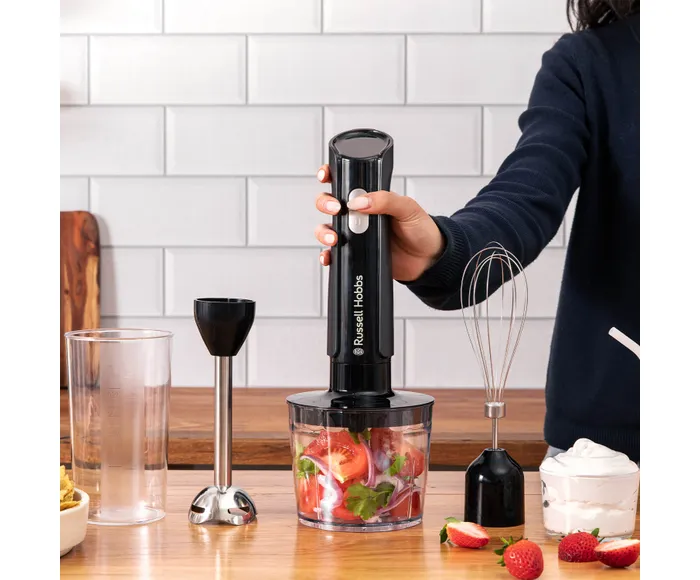 Russell Hobbs Desire 3 in 1 Hand Blender Matte Charcoal Russell Hobbs Desire 3 in 1 Hand Blender Matte Charcoal