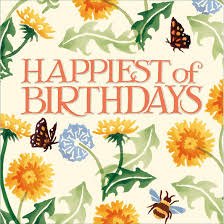 Emma Bridgewater Dandelion Happiest Of Birthdays Card