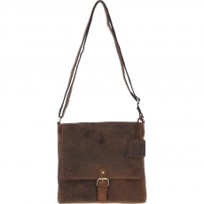 Ashwood Leather Bag Brown Mud Malvern