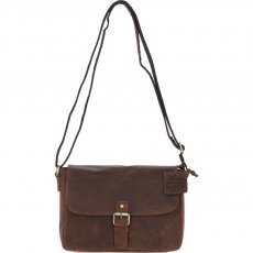 Ashwood Leather Bag Brown Mud Kidderminster