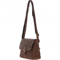 Ashwood Leather Bag Brown Mud Kidderminster