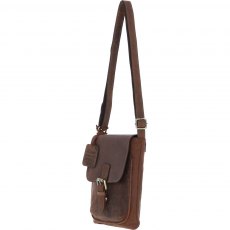 Ashwood Leather Bag Mud Brown ELA698