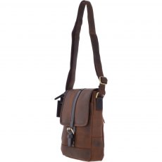 Ashwood Leather Crossbody Bag Brown Toby