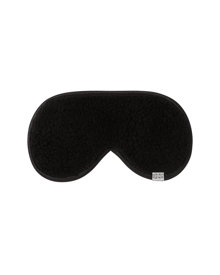 Chalk Eye Mask Sherpa Black