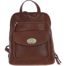 Ashwood Leather Ladies Backpack Tan M85