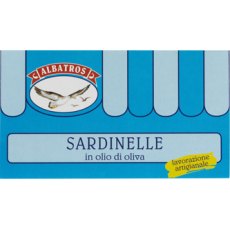 Sangiolaro Sardinelle Albatros, Small Sardines in Olive Oil 120g