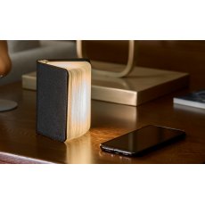 Gingko Smart Book Light - Large Black Leather