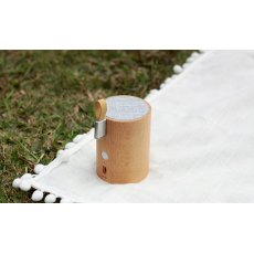 Gingko Drum Light Bluetooth Speaker - Beech Wood