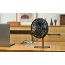 Gingko Beyond Portable & Detachable Desk Fan/ Light - Grey