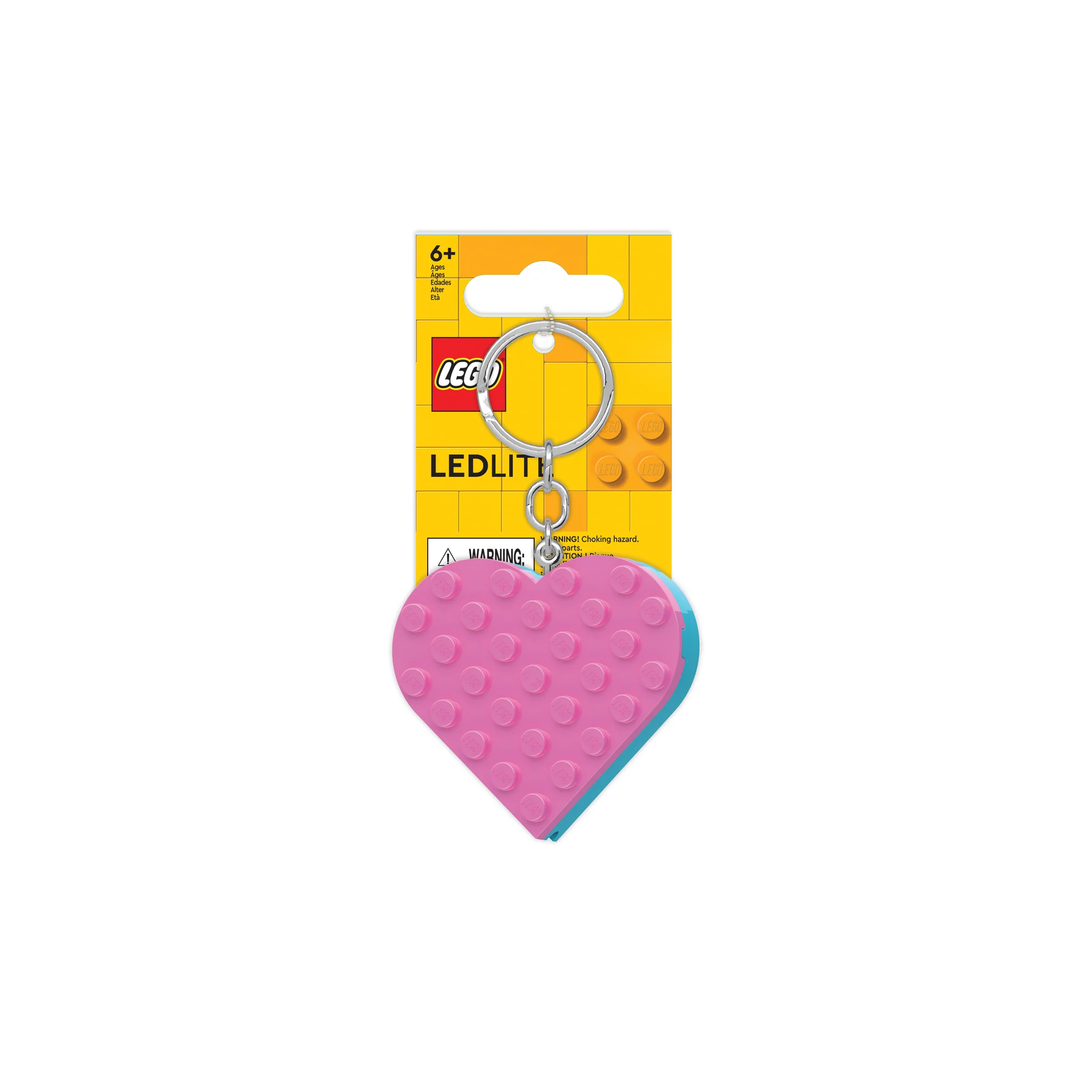 LEGO Iconic Minifigures Keychain Light Heart