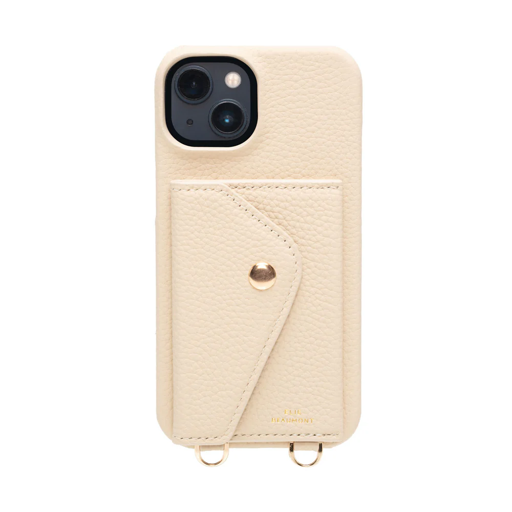 Elie Beaumont Leather iPhone Case - Stone Elie Beaumont Leather iPhone Case - Stone