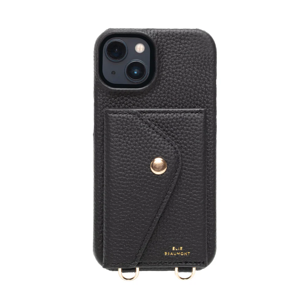 Elie Beaumont Leather iPhone Case - Black Elie Beaumont Leather iPhone Case - Black