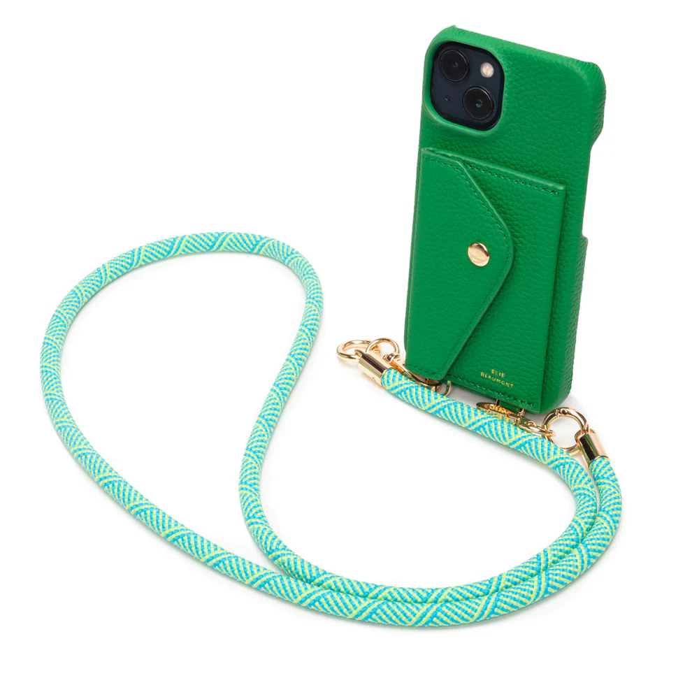 Elie Beaumont Leather iPhone Case - Jade Elie Beaumont Leather iPhone Case - Jade