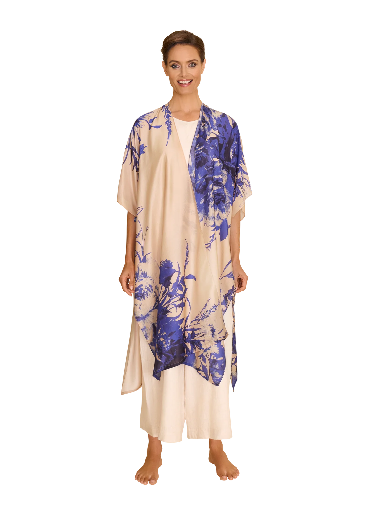 Powder Beach Wrap Around - China Blue Blooms