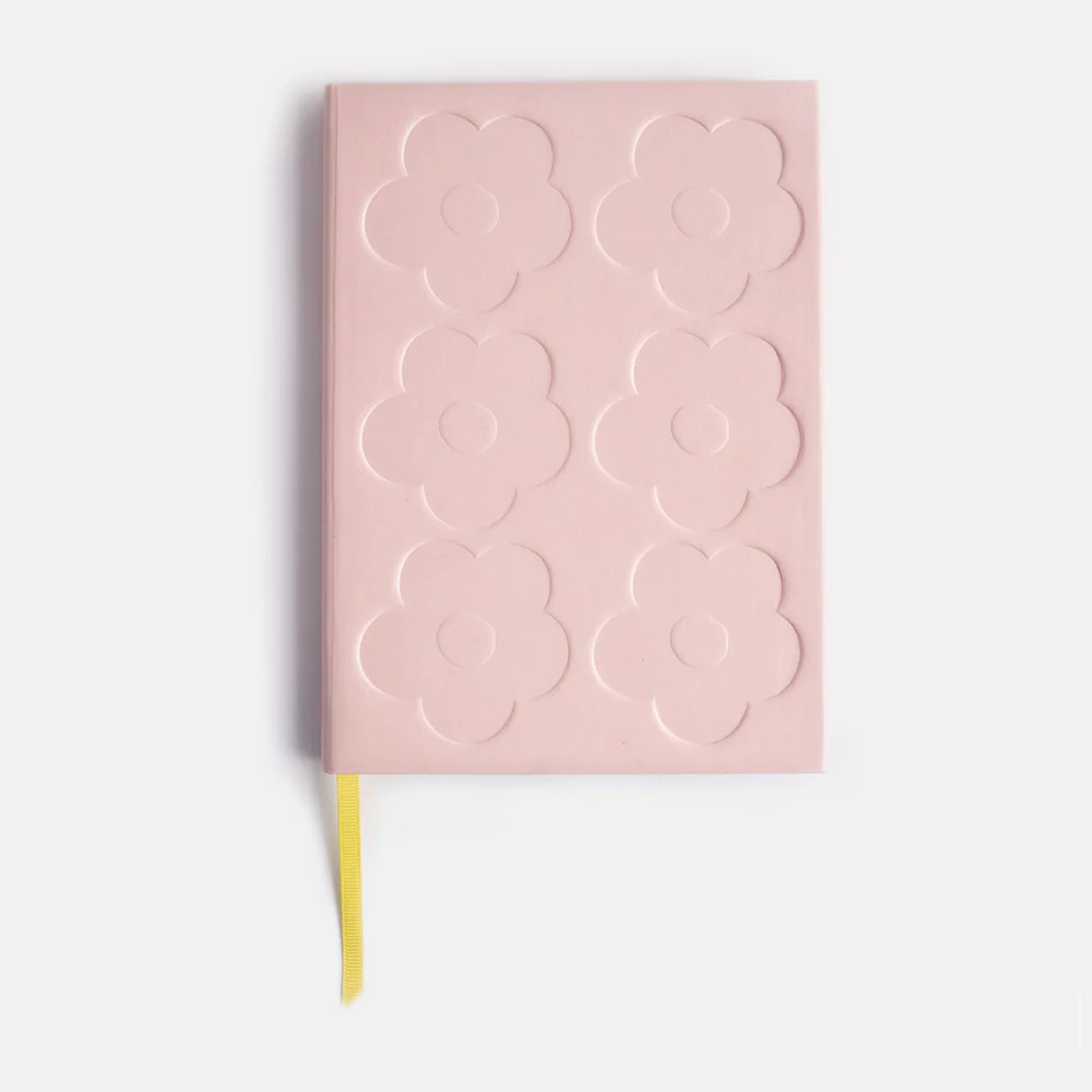 Caroline Gardner Pink Flowers Slim Hardback Notebook Caroline Gardner Pink Flowers Slim Hardback Notebook