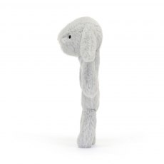 Jellycat Bashful Silver Bunny Ring Rattle Jellycat Bashful Silver Bunny Ring Rattle