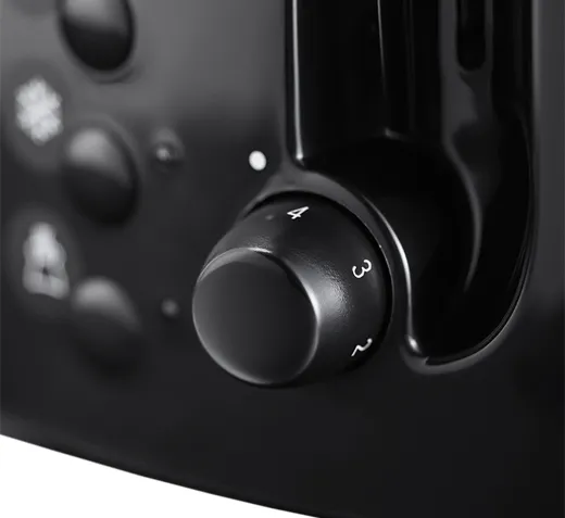 Russell Hobbs Textures 4 Slice Toaster - Black Russell Hobbs Textures 4 Slice Toaster - Black