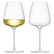 Anton Studio Designs Juno White Wine Glasses Set of 2 Anton Studio Designs Juno White Wine Glasses Set of 2