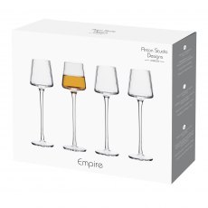 Anton Studio Designs Empire Liqueur Glasses Set of 4 Anton Studio Designs Empire Liqueur Glasses Set of 4