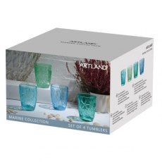 Artland Marine DOF Tumblers Set of 4 Artland Marine DOF Tumblers Set of 4