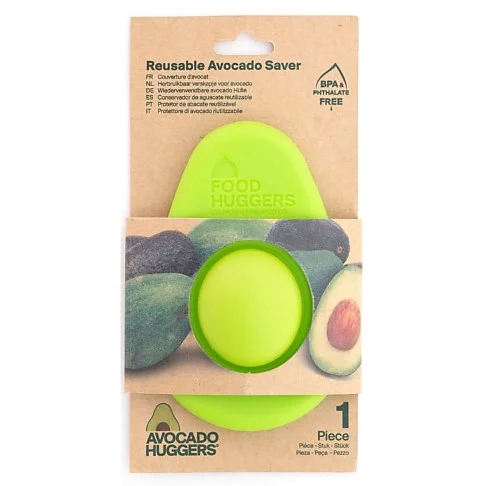 Food Huggers Single Reusable Avocado Hugger - Fresh Green Food Huggers Single Reusable Avocado Hugger - Fresh Green