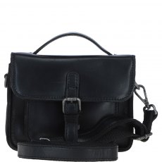 Ashwood Leather Mini Crossbody Satchel Bag - Black P-61 Ashwood Leather Mini Crossbody Satchel Bag - Black P-61